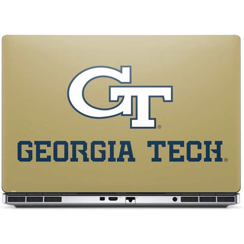 Georgia Institute of Technology Gold LogoType GT Dell Precision Skin