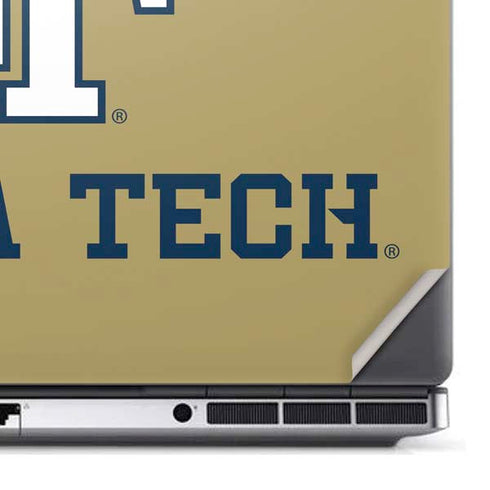Georgia Institute of Technology Gold LogoType GT Dell Precision Skin
