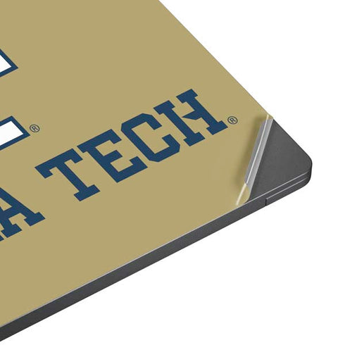 Georgia Institute of Technology Gold LogoType GT Surface Laptop 7 15in Skin