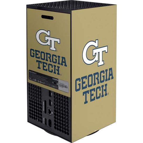 Georgia Institute of Technology Gold LogoType GT Xbox Series X Bundle Skin