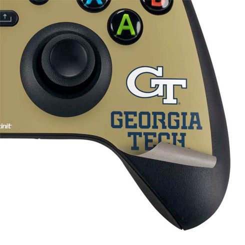 Georgia Institute of Technology Gold LogoType GT XBox Series X Digital Edition Bundle Skin