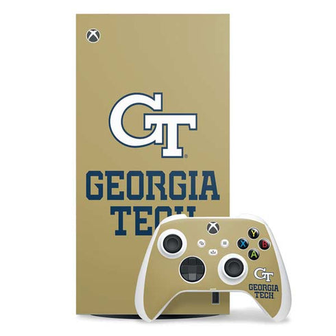 Georgia Institute of Technology Gold LogoType GT Xbox Series X Skins