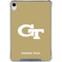 Georgia Institute of Technology Gold GT iPad 11th Gen (2025) Clear Case
