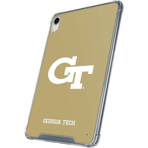 Georgia Institute of Technology Gold GT iPad 11th Gen (2025) Clear Case