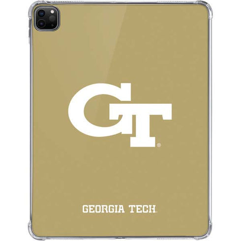 Georgia Institute of Technology Gold GT iPad Pro 11in (2024) Clear Case