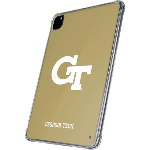 Georgia Institute of Technology Gold GT iPad Pro 11in (2024) Clear Case