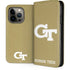 Georgia Institute of Technology Gold GT iPhone 14 Pro Folio Case