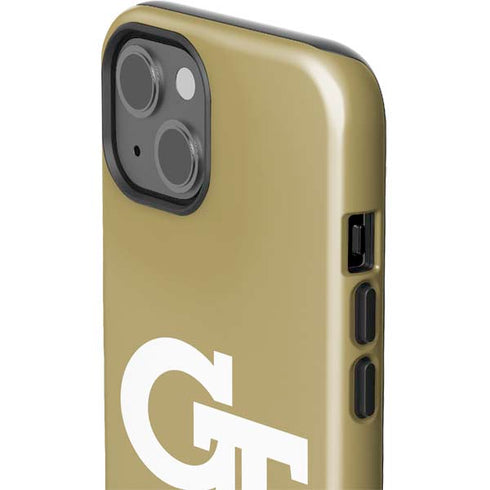 Georgia Institute of Technology Gold GT iPhone 15 Impact Case