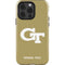 Georgia Institute of Technology Gold GT iPhone 15 Pro Impact Case