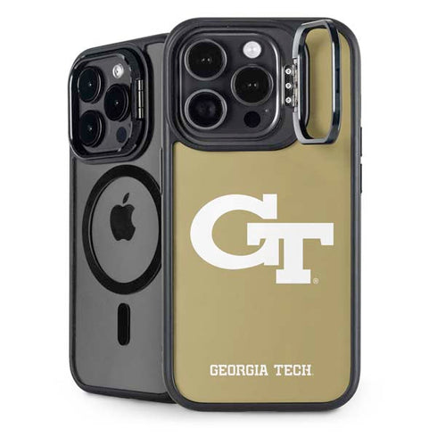Georgia Institute of Technology Gold GT iPhone 15 Pro Max Kickstand Case