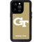 Georgia Institute of Technology Gold GT iPhone 15 Pro Waterproof Case