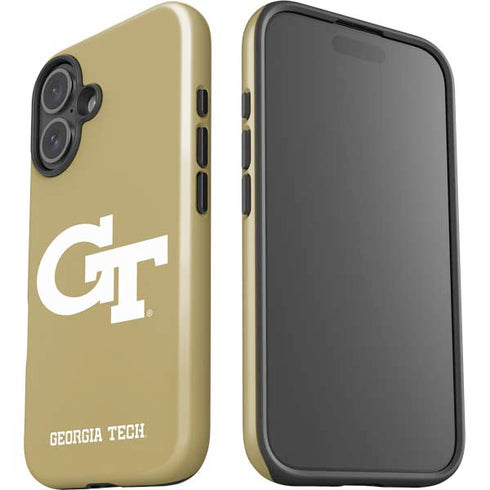 Georgia Institute of Technology Gold GT iPhone 16 Impact Case