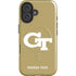 Georgia Institute of Technology Gold GT iPhone 16 Magsafe Impact Case