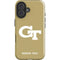 Georgia Institute of Technology Gold GT iPhone 16 Plus Impact Case