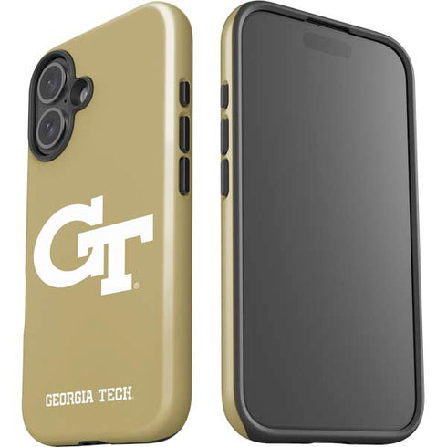 Georgia Institute of Technology Gold GT iPhone 16 Plus Impact Case