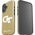 Georgia Institute of Technology Gold GT iPhone 16 Plus Impact Case