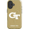 Georgia Institute of Technology Gold GT iPhone 16 Plus Magsafe Impact Case
