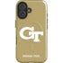 Georgia Institute of Technology Gold GT iPhone 16 Plus Magsafe Impact Case