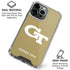 Georgia Institute of Technology Gold GT iPhone 16 Pro Clear Case