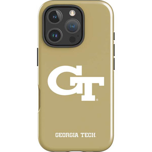 Georgia Institute of Technology Gold GT iPhone 16 Pro Impact Case