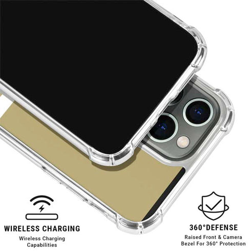 Georgia Institute of Technology Gold GT iPhone 16 Pro Max Clear Case