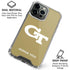 Georgia Institute of Technology Gold GT iPhone 16 Pro Max Clear Case