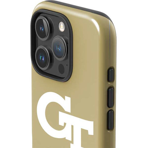 Georgia Institute of Technology Gold GT iPhone 16 Pro Max Impact Case