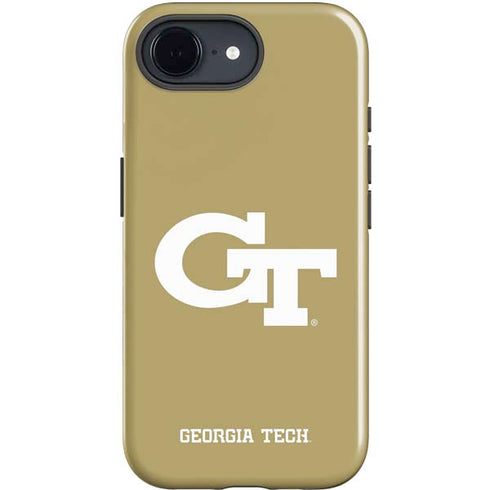 Georgia Institute of Technology Gold GT iPhone 16e Impact Case