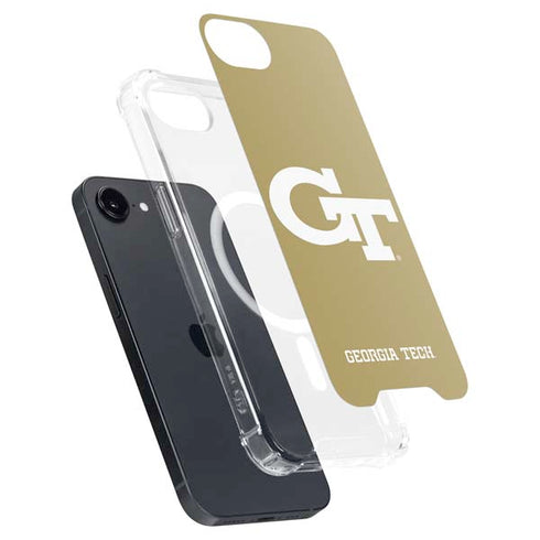 Georgia Institute of Technology Gold GT iPhone 16e MagSafe Case