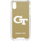 Georgia Institute of Technology Gold GT iPhone XS Clear Case