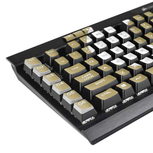 Georgia Institute of Technology Gold GT K95 RGB PLATINUM Mechanical Gaming Keyboard Skin
