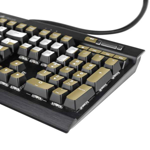 Georgia Institute of Technology Gold GT K95 RGB PLATINUM Mechanical Gaming Keyboard Skin
