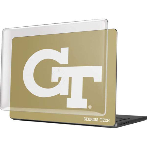 Georgia Institute of Technology Gold GT MacBook Pro 14in (2021-24) Case plus Skin