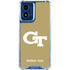 Georgia Institute of Technology Gold GT Moto G 5G (2024) Clear Case