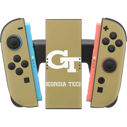 Georgia Institute of Technology Gold GT Nintendo Switch 2 (2025) Joy-Con Controller Skin