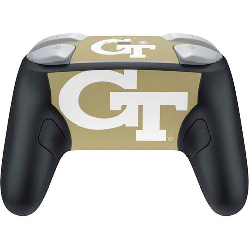Georgia Institute of Technology Gold GT Nintendo Switch 2 (2025) Pro Controller Skin