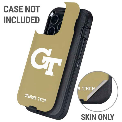 Georgia Institute of Technology Gold GT Otterbox Defender iPhone Skin