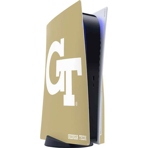 Georgia Institute of Technology Gold GT PlayStation PS5 Skins