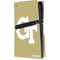 Georgia Institute of Technology Gold GT PS5 Pro Disk Console Skin