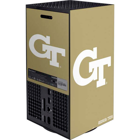 Georgia Institute of Technology Gold GT XBox Series X Digital Edition Bundle Skin