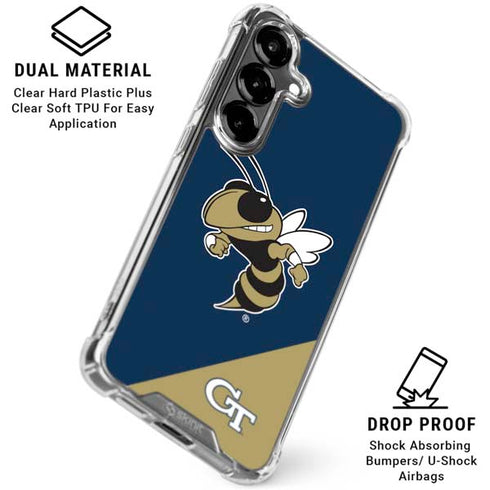 Georgia Institute of Technology Mascot Galaxy S26 Clear Case