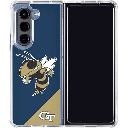 Georgia Institute of Technology Mascot Galaxy Z Fold5 5G Clear Case