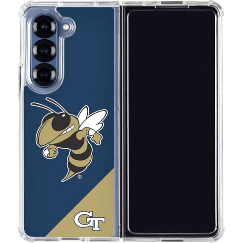 Georgia Institute of Technology Mascot Galaxy Z Fold6 Clear Case