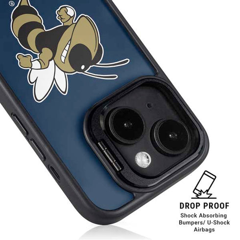 Georgia Institute of Technology Mascot iPhone 14 Plus Kickstand Case