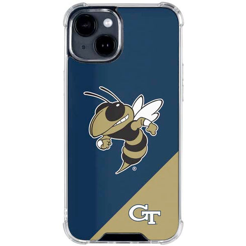 Georgia Institute of Technology Mascot iPhone 15 Clear Case