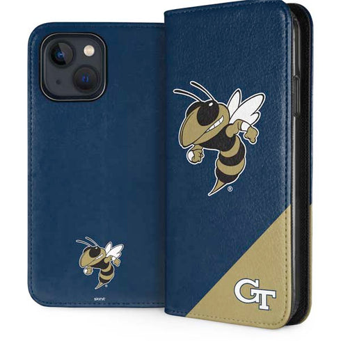 Georgia Institute of Technology Mascot iPhone 15 Plus Folio Case