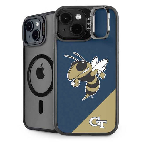 Georgia Institute of Technology Mascot iPhone 15 Plus Kickstand Case