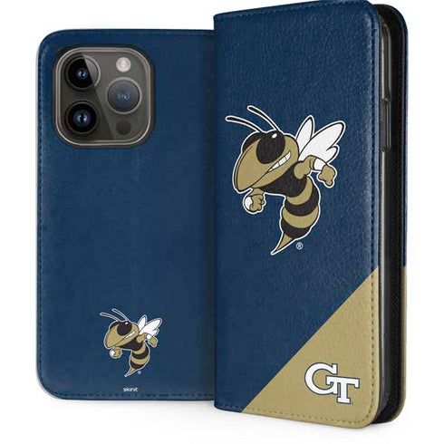 Georgia Institute of Technology Mascot iPhone 15 Pro Folio Case