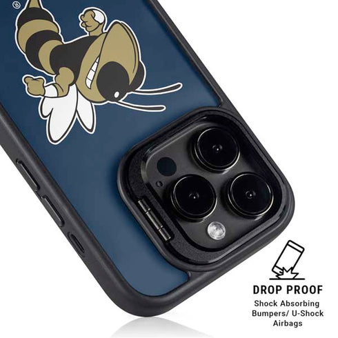 Georgia Institute of Technology Mascot iPhone 15 Pro Kickstand Case