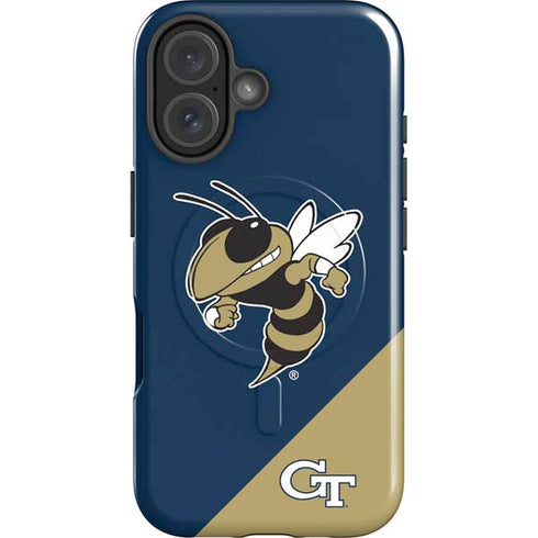 Georgia Institute of Technology Mascot iPhone 16 Magsafe Impact Case